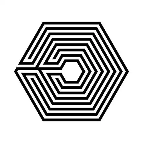 exo上瘾专辑logo