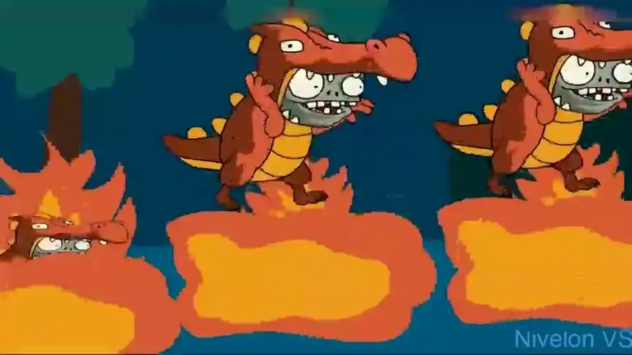 动漫植物大战僵尸:黑暗巨龙的操纵者终于举白旗投降,真不容易