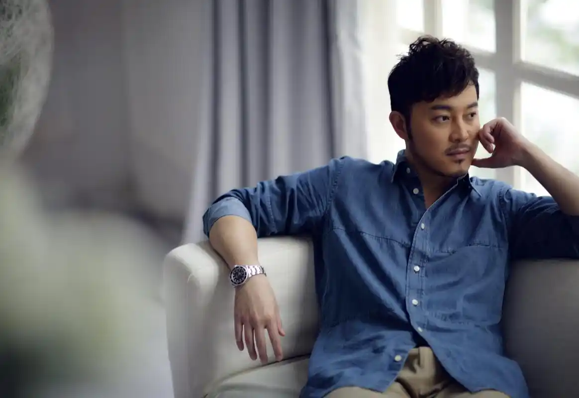 沙溢因为参与录制了《爸爸去哪》而再度翻红,现在的他妥妥的中年大叔