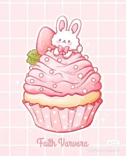 可爱甜品图片,记得点赞哦^o