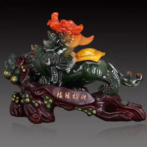 福禄貔貅风水摆件招财镇宅客厅装饰聚财旺财皮丘店铺开业礼品批发