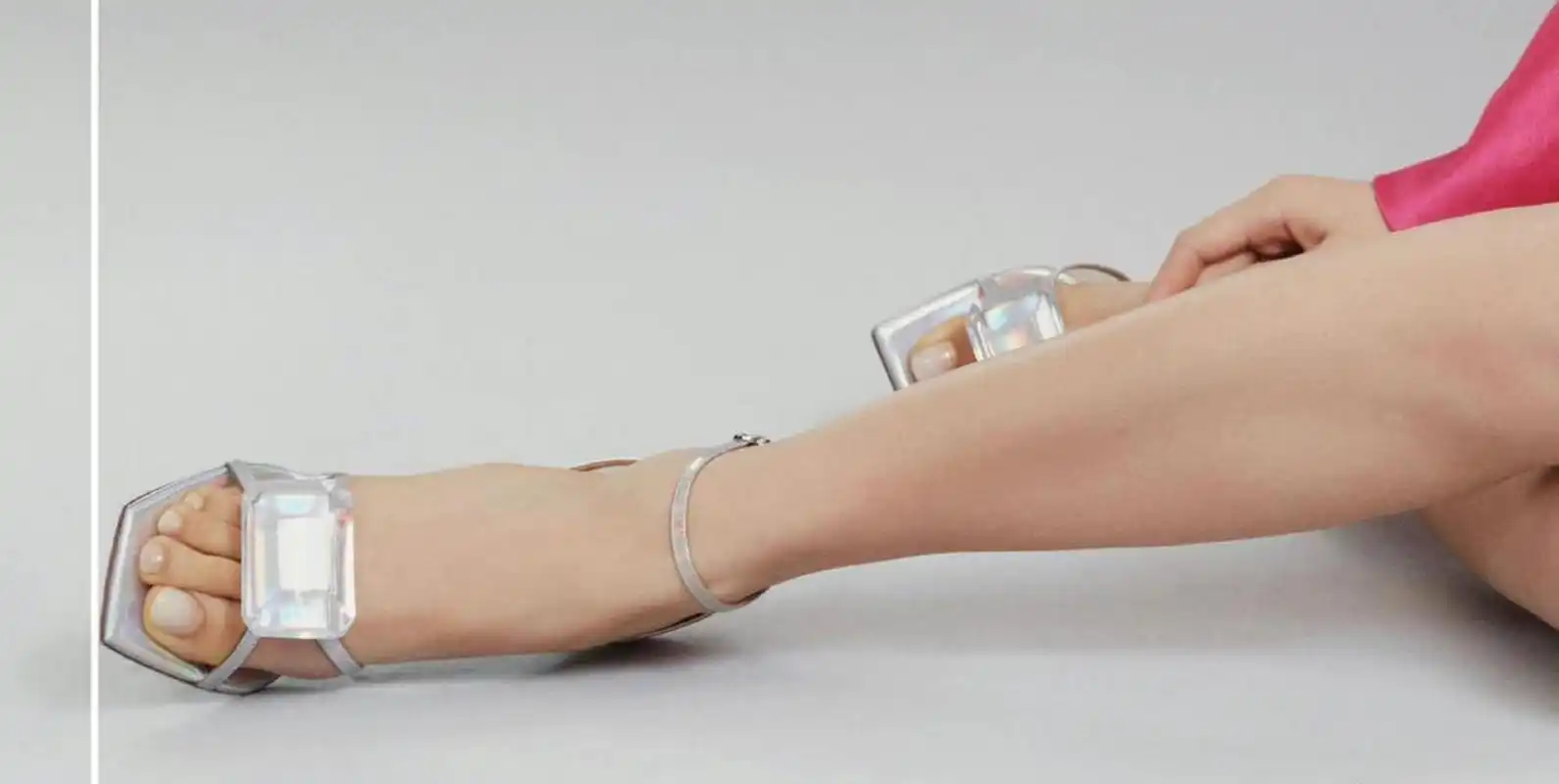 杨超越 大长腿 高跟凉鞋 美jio[爱你][爱你] 676767