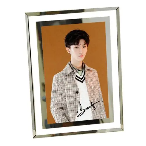 时代台风少年团马嘉祺同款周边应援签名水晶动漫水杯