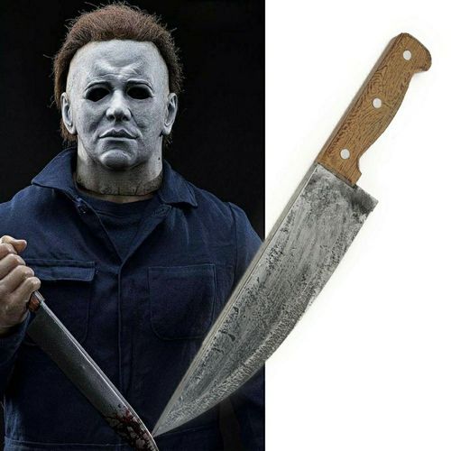 杀手迈克尔面具角色扮演恐怖乳胶头盔狂欢节化妆舞会派对服装道具