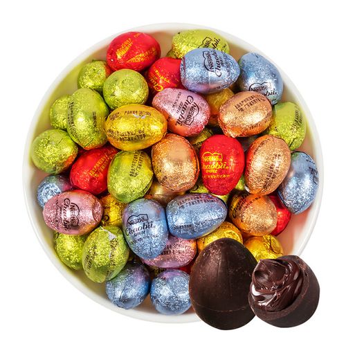 雀巢巧克力奇欧比彩蛋形金币元宝形巧克力喜糖新年年货糖果夹心糖