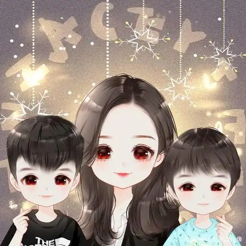 单亲妈妈的一家三口,简单就好