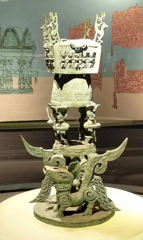 走近四川广汉三星堆图