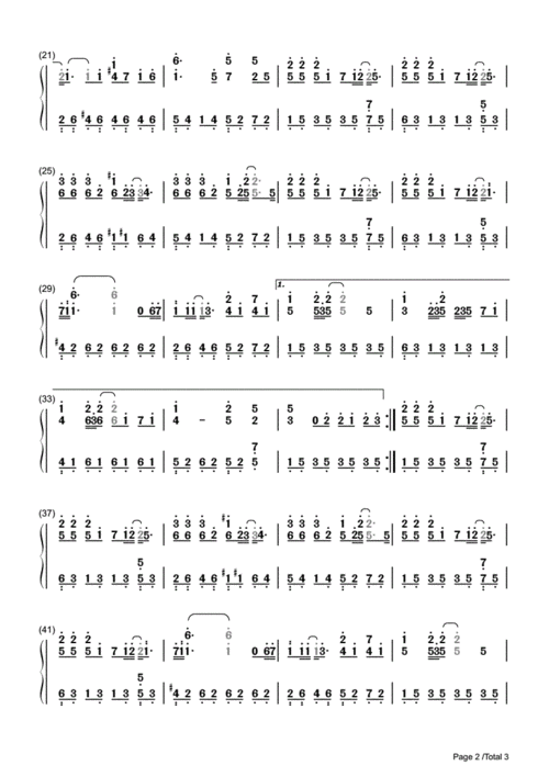 退后-周杰伦-简谱 数字谱 钢琴谱.pdf-原创力文档