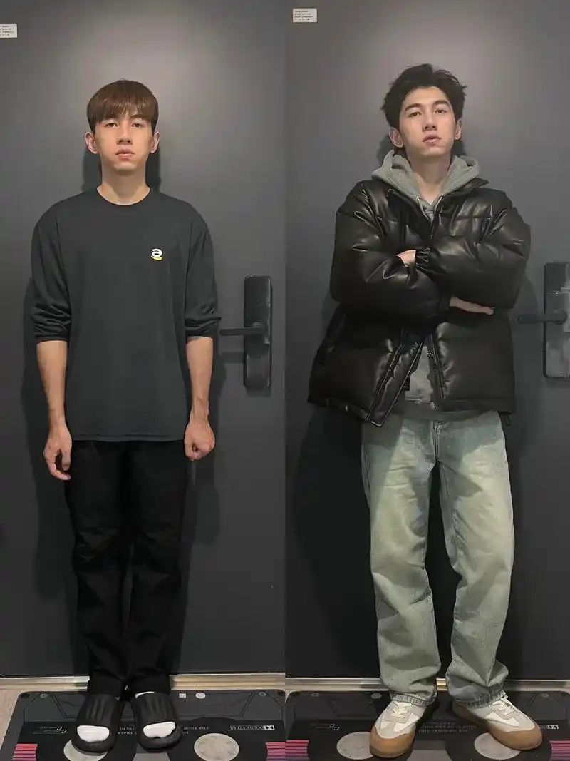 172男生冬季穿搭公式.最近喜欢浅色系 外搭一件冬装,整个人 - 抖音