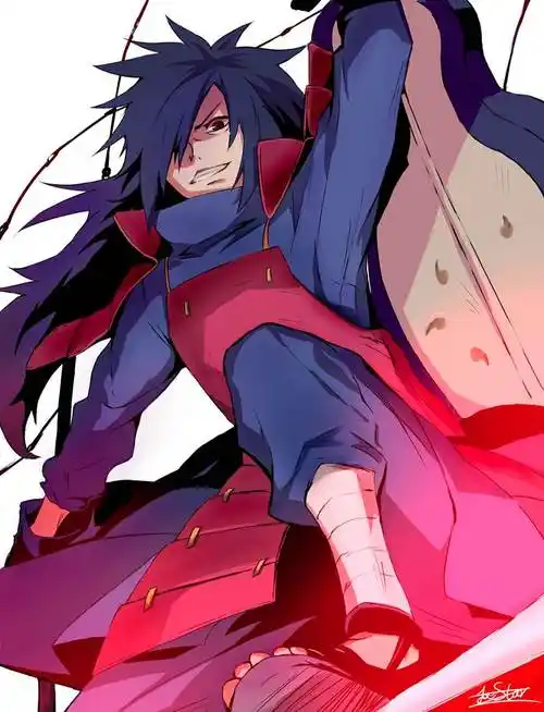 火影忍者宇智波斑pixiv插画图片