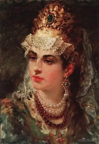 马科夫斯基(konstantin makovsky)高清作品欣赏-世界名画-美术网