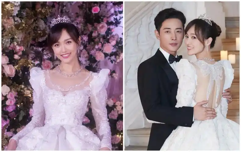 唐嫣婚纱多少钱唐嫣高定婚纱太甜美