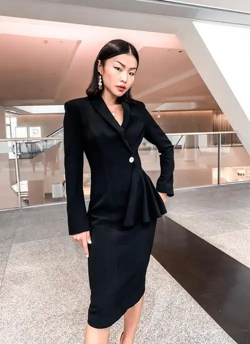 优搜网 女装/女士精品 连衣裙 >> 王妃标配 行政职业ol气质端庄贵气