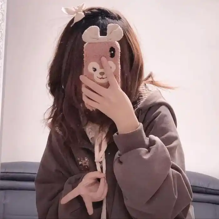 女头|手机挡脸|愿你喜