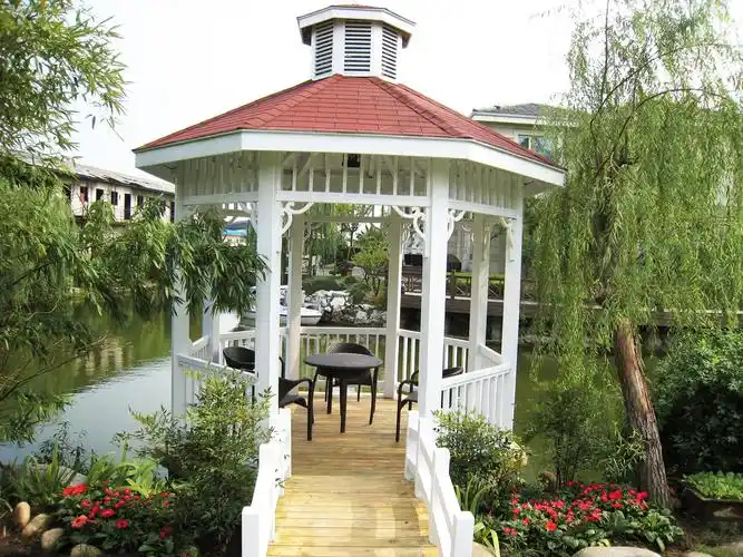 湖南郴州防腐木6角凉亭多少钱一个