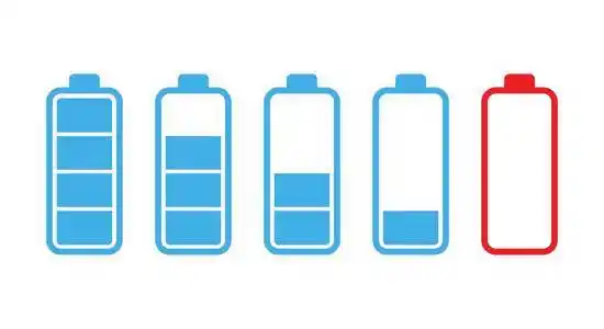 电池黑色充电水平照片