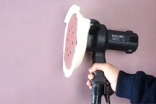 普尔特双风叶墙壁无尘打磨机墙面打磨机砂纸机砂墙机腻子打磨机