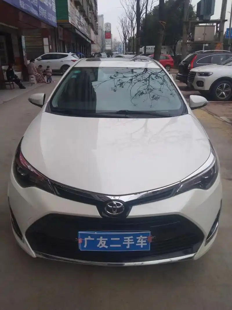 18年6月改款185tcvt精英版丰田雷凌1.2t.新车下地 - 抖音