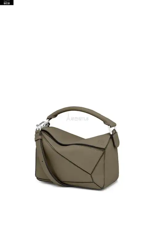 【包邮包税】 loewe罗意威 21年春夏 女士 手提包 小号柔软粒面牛皮革