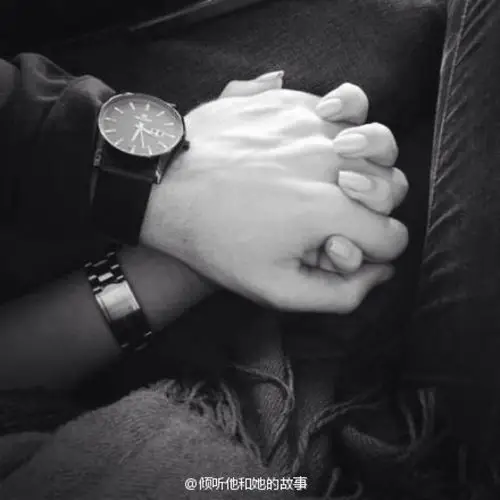 手牵手,一不小心就白头.