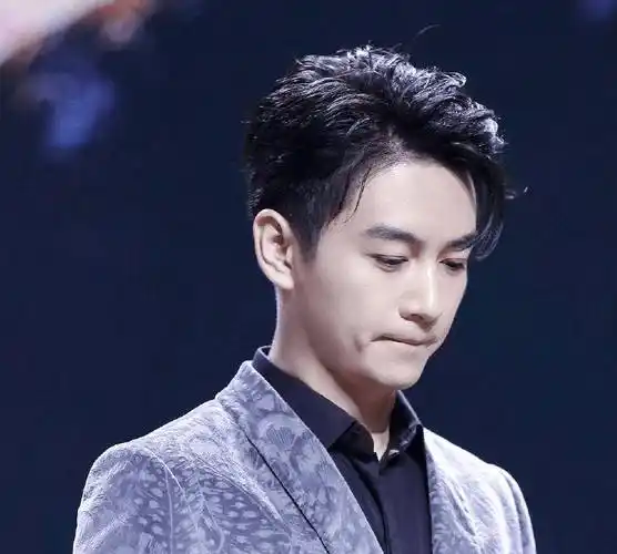 33岁陈晓出席活动,这侧脸生图杀堪称一绝,幸福全部洋溢在脸上_陈妍希_