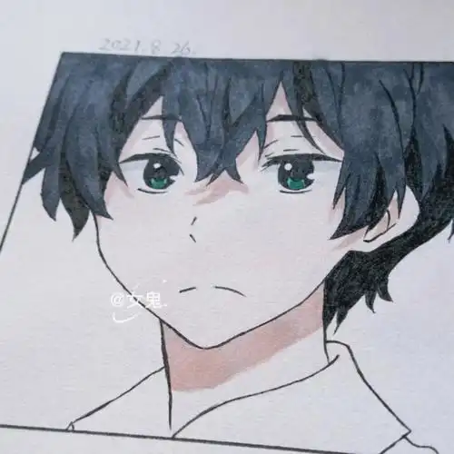 折木奉太郎79动漫教程临摹