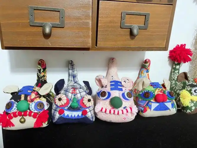 客定可可爱爱的布艺老虎附带图纸