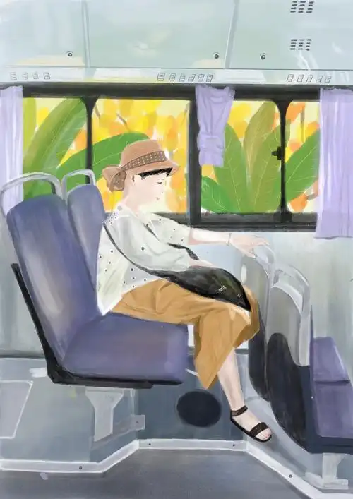在公交车上偶遇的人