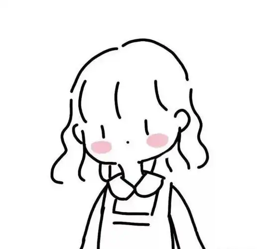 简笔画头像小可爱