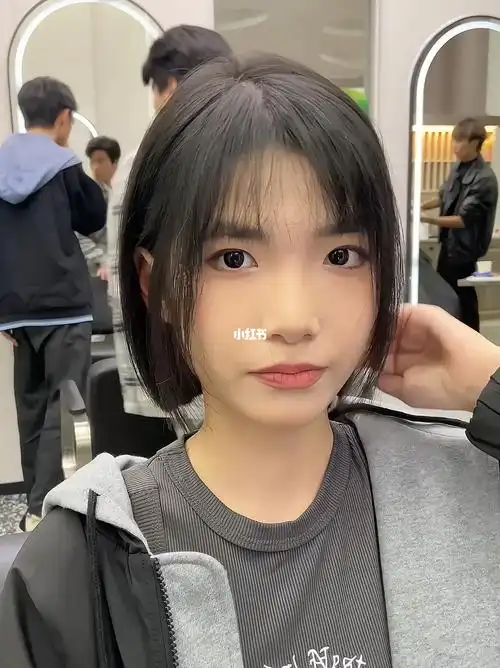 减龄短发空气刘海推荐