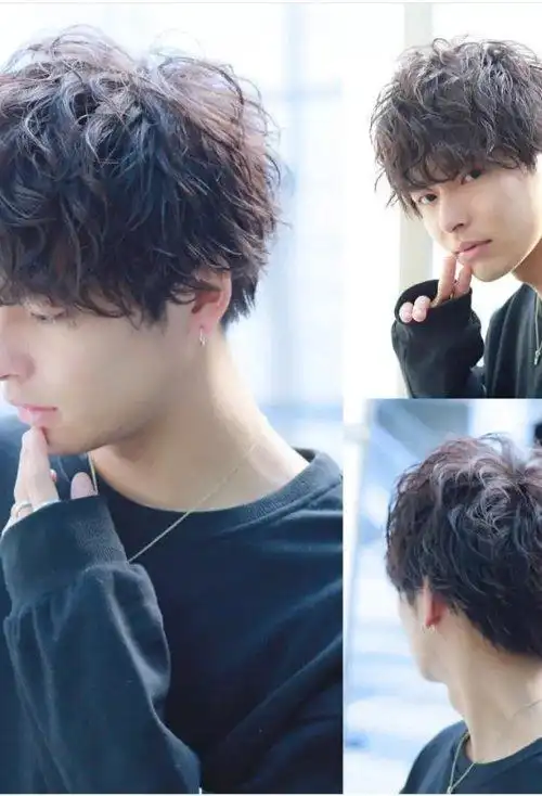 男生最拉风亮眼的短卷发,卷发图片,发型图片