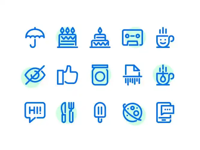 如何系统学习功能图标?