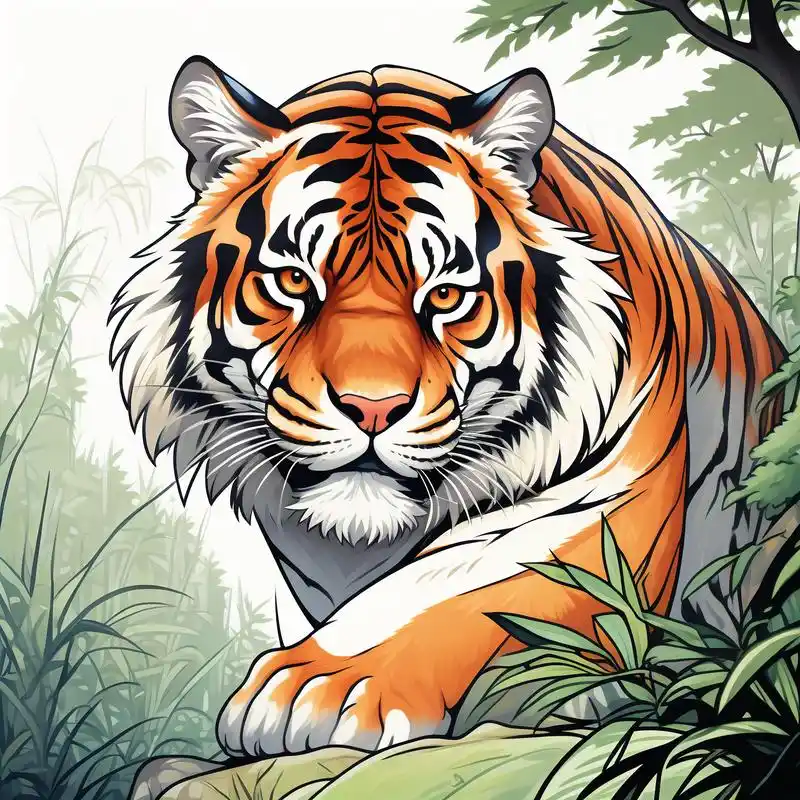 用这些霸气侧漏的老虎头像,让你的微信脱颖而出!