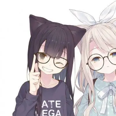 动漫闺蜜头像二人 闺蜜头像卡通两张超萌版 - 动漫头像 - 潮人个性网