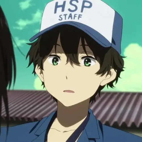 林瑶动漫头像冰菓折木奉太郎自截头像情侣头像