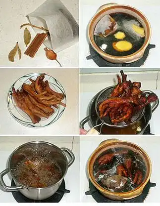 万能卤汁调配方法大公开----卤鸡爪