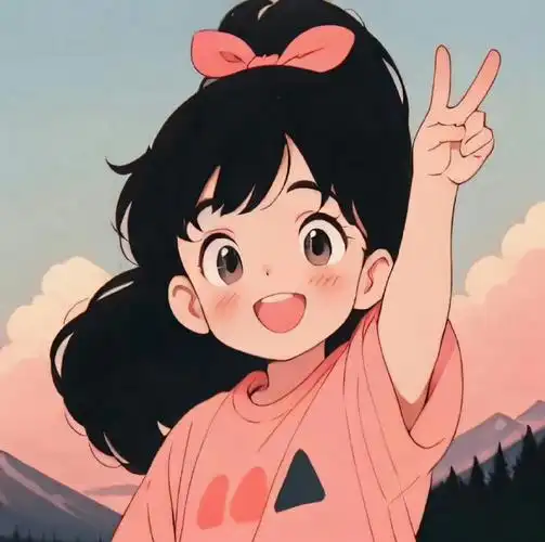 动漫|旧漫女生头像90心情是糖果,永远甜蜜可爱#动漫#82#二次元