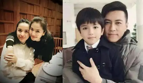 41岁靳东全家生活近照,影后妻子素颜美艳水嫩,现带儿子渐隐退