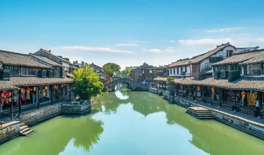 背景乌镇江南水乡旅行摄影图江南旅游乌镇柳江旅游古镇中国古韵水墨之