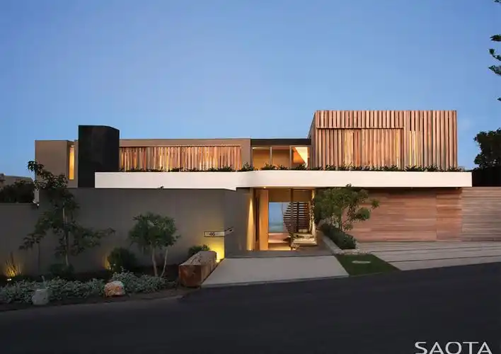 国外现代海边别墅设计,温润,舒适与清净!