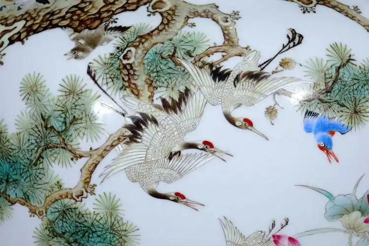 百鸟朝凤图(百鸟朝凤图唐伯虎真迹)