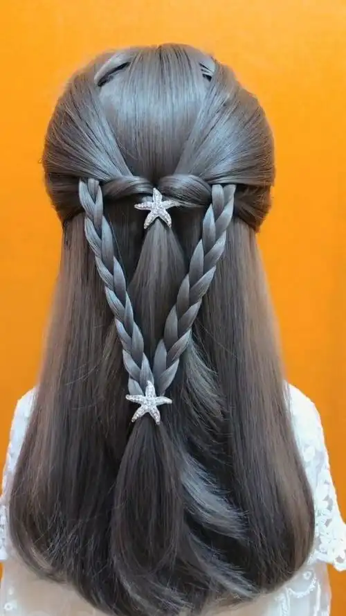 小学生就要这样扎头发,好看极了