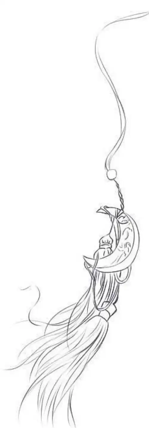 简笔画古代饰品 简笔画图片大全-蒲城教育文学网