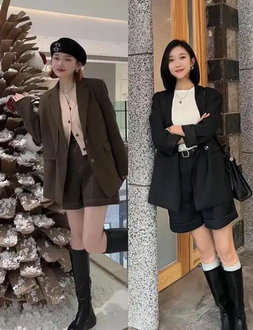 下面,我将为大家介绍四种搭配西装短裤的鞋子,让你在深秋时尚度飙升!