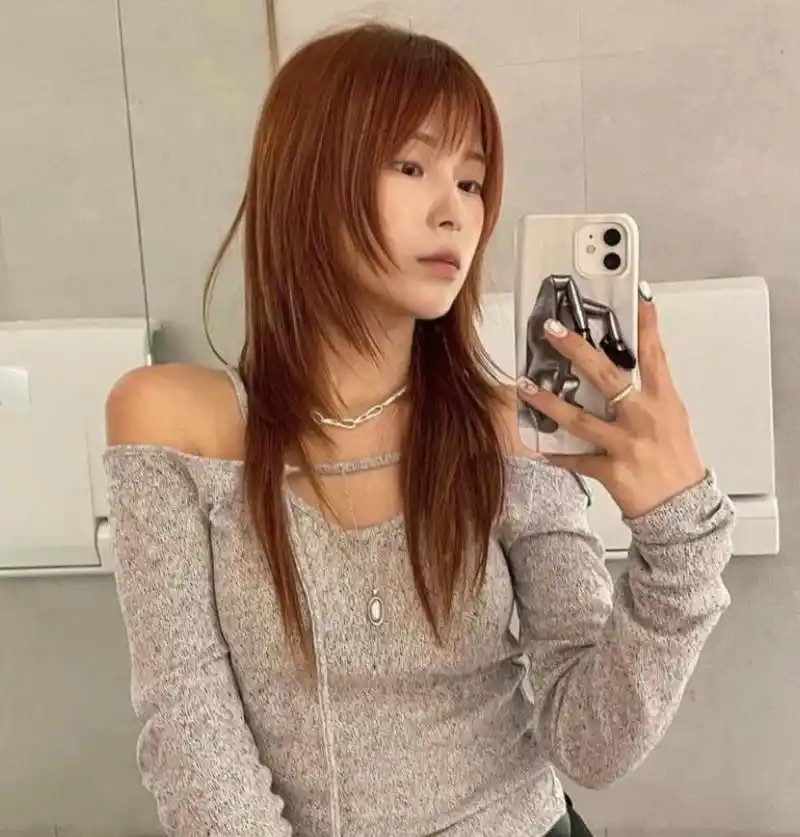 日系高层次碎发 酷感 增加蓬松感的高层次碎发