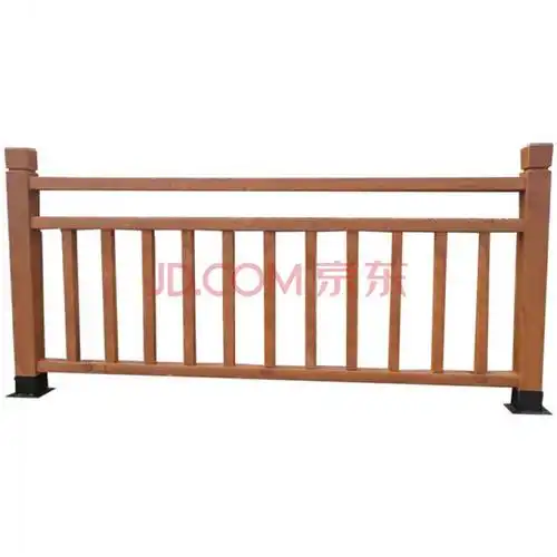 实木护栏公园扶手河边碳化木栅栏园林户外桥梁简约楼梯防腐木围栏