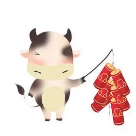 q版小牛2021牛年