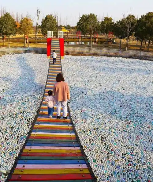 200张门票免费送风车展热气球摇摇桥快来打卡崇明游玩网红新地标