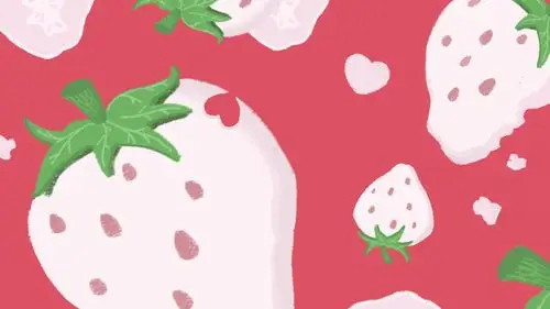 可爱卡通水果插画高清桌面壁纸,风格壁纸,唯美,创意,卡通,高清,插画