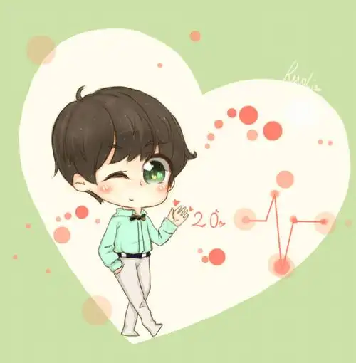 王源卡通形象cr:logo